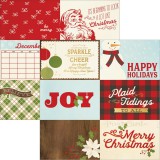 Classic Christmas - 4x6 horizontal Journaling Elem